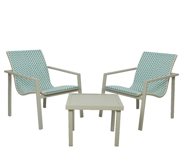Bistro Lounge Set Aqua