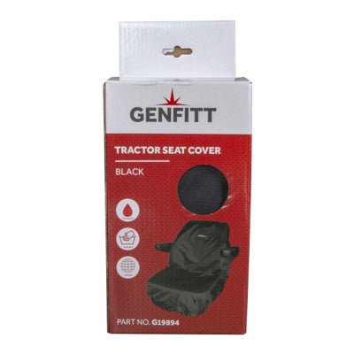 Seat Cover Tractor Genfitt Black