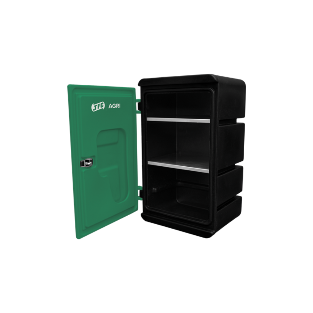 Medi-Safe Storage Cabinet (Black & Green)