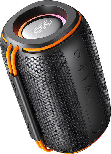XO BLACK+ ORANGE F57 BAMBOO OUTDOOR 10W BT SPEAKER