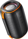 XO BLACK+ ORANGE F57 BAMBOO OUTDOOR 10W BT SPEAKER